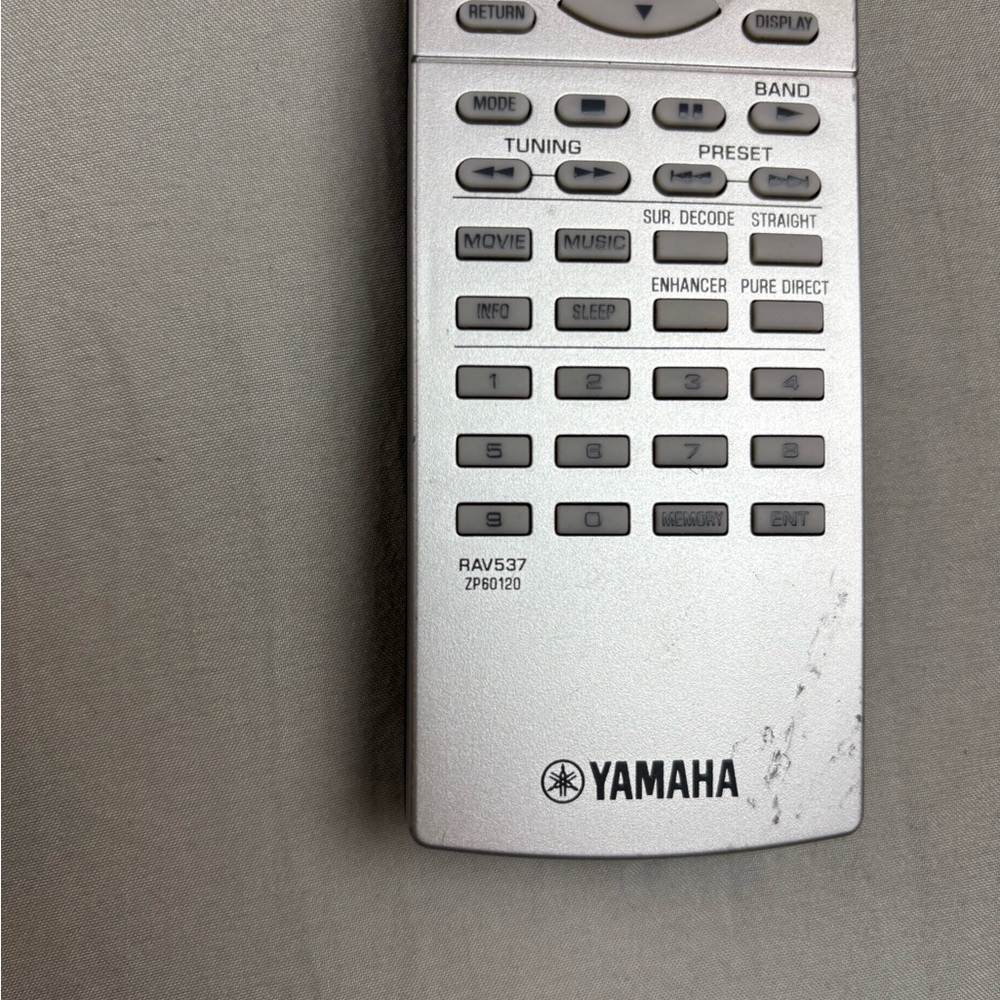 GENUINE‎ YAMAHA RAV537 ZP60120 NETWORK AV RECEIVER REMOTE - RX-A760 RX-V681 - Picture 4 of 7